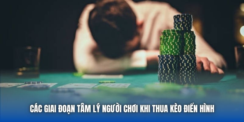 Các giai đoạn tâm lý người chơi khi thua kèo điển hình